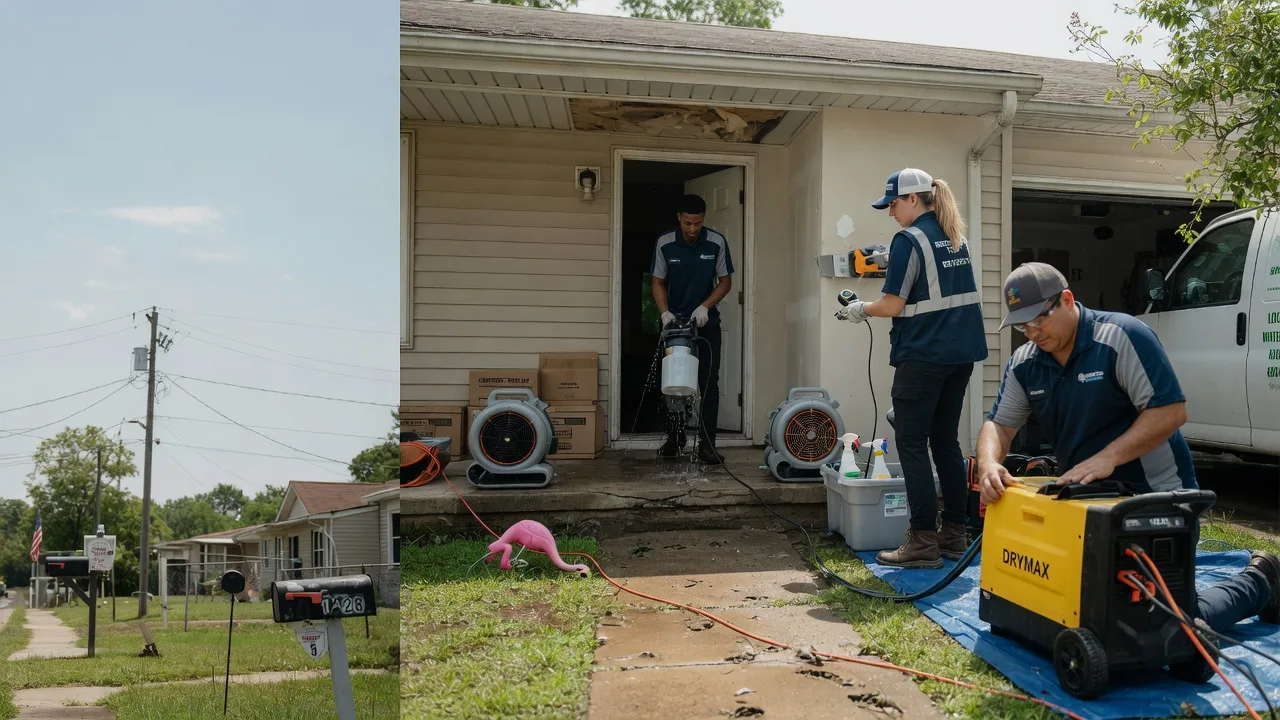 Storm Damage Water Removal in Haltom City, TX near me